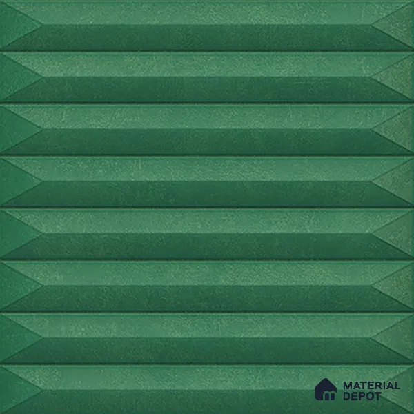 Faux Subway  Tile TL 07241 B Crayon 1002 1 ft x 1 ft Ceramic Glossy Finish - 9 mm  | 2 mm Spacer is Mandatory | Please Expect a Slight Variation of Pattern (Sample)